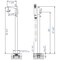 Alfi Brand AB2475-PC Polished Chrome Sgl Hole Floor Mount Tub Filler AB2475-PC - alternate 8